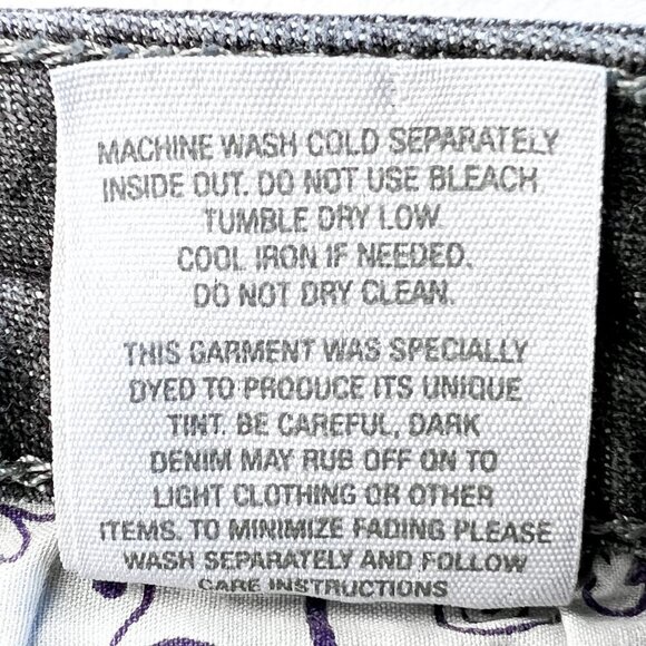 Women's B by Bullhead Pac Sun Jeans | Super Skinny | Black Denim | Size 7 - Picture 11 of 11